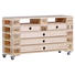 SIDEBOARD massiv Natur Naturfarben - Naturfarben, Trend, Holz/Kunststoff (120/70/40cm) - Carryhome SIDEBOARD massiv Natur Naturfarben - Naturfarben, Trend, Holz/Kunststoff (120/70/40cm) - Carryhome