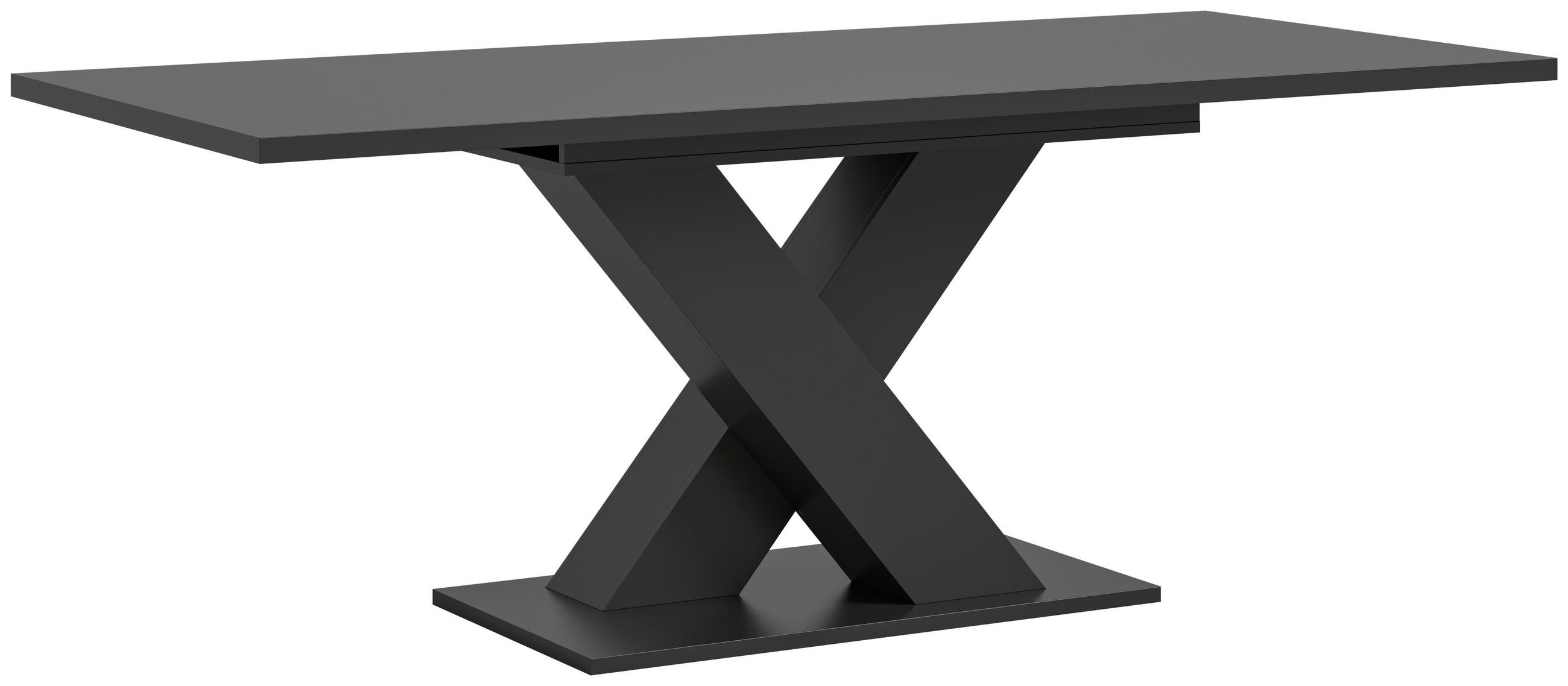 Esstisch Ausziehbar Marlon 150-190x76 Cm Dunkelgrau