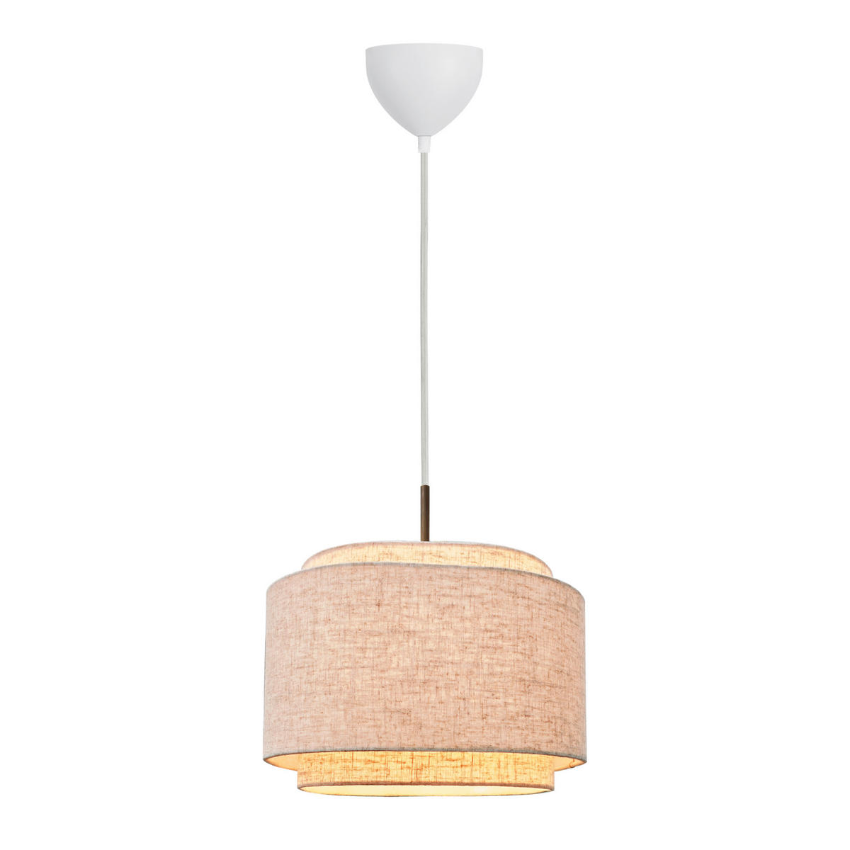 HÄNGELEUCHTE Takai 30/31 cm  - Beige, Design, Textil (30/31cm) - Nordlux