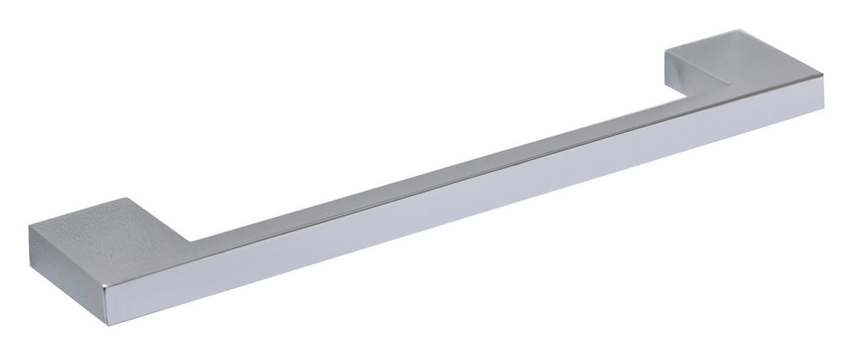 KÜCHENBLOCK 210 cm   in Weiß, Eiche Wotan  - Chromfarben/Eiche Wotan, MODERN, Holzwerkstoff/Metall (210cm) - Held