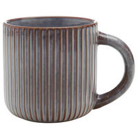 KAFFEEBECHER EARTH  540 ml   - Lila/Grau, Trend, Keramik (10,3/10,3cm) - Landscape