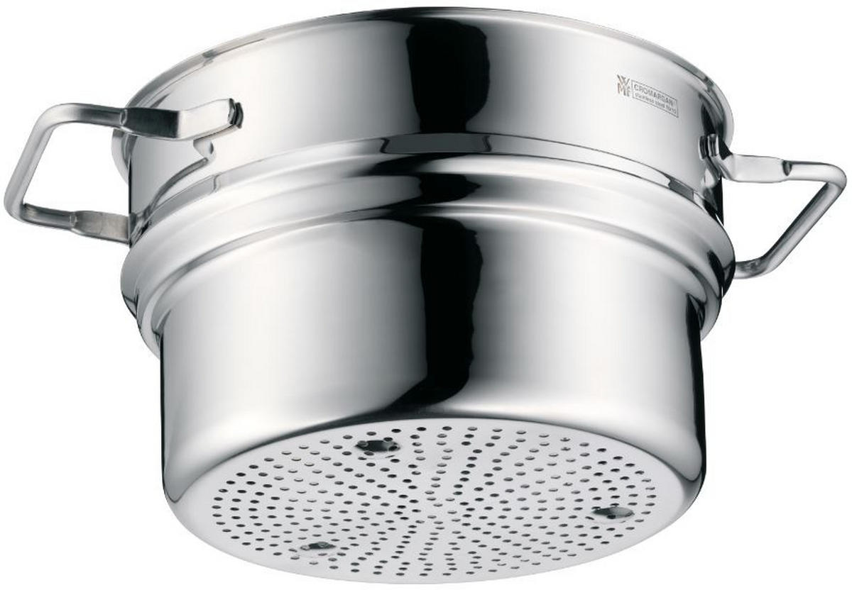 DAMPFEINSATZ  - Edelstahlfarben, Basics, Metall (20cm) - WMF