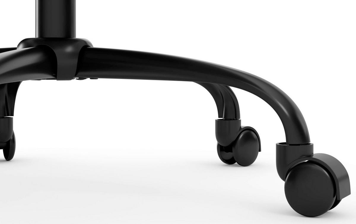 DREHSTUHL Velours Anthrazit  - Anthrazit/Schwarz, Design, Textil/Metall (58/78/54cm) - MID.YOU