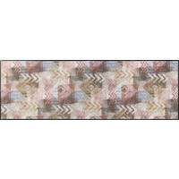 LÄUFER 60/180 cm Timesign  - Hellbraun/Beige, Design, Kunststoff/Textil (60/180cm) - wash+dry