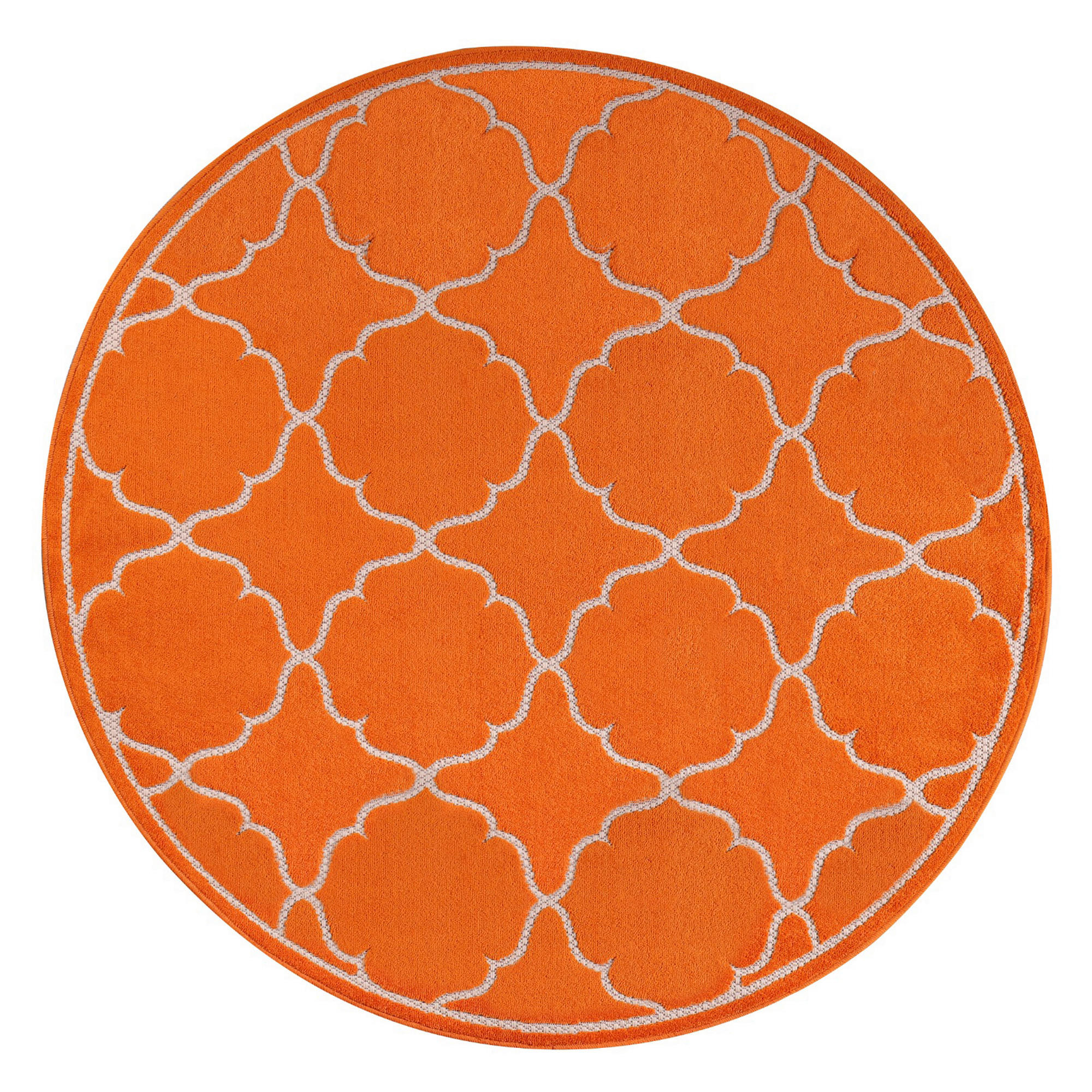 TEPIH ZA UNUTAR./VANJ. UPORAB  150 cm  narančasta  Berlin  - narančasta, Lifestyle, tekstil/plastika (150cm)