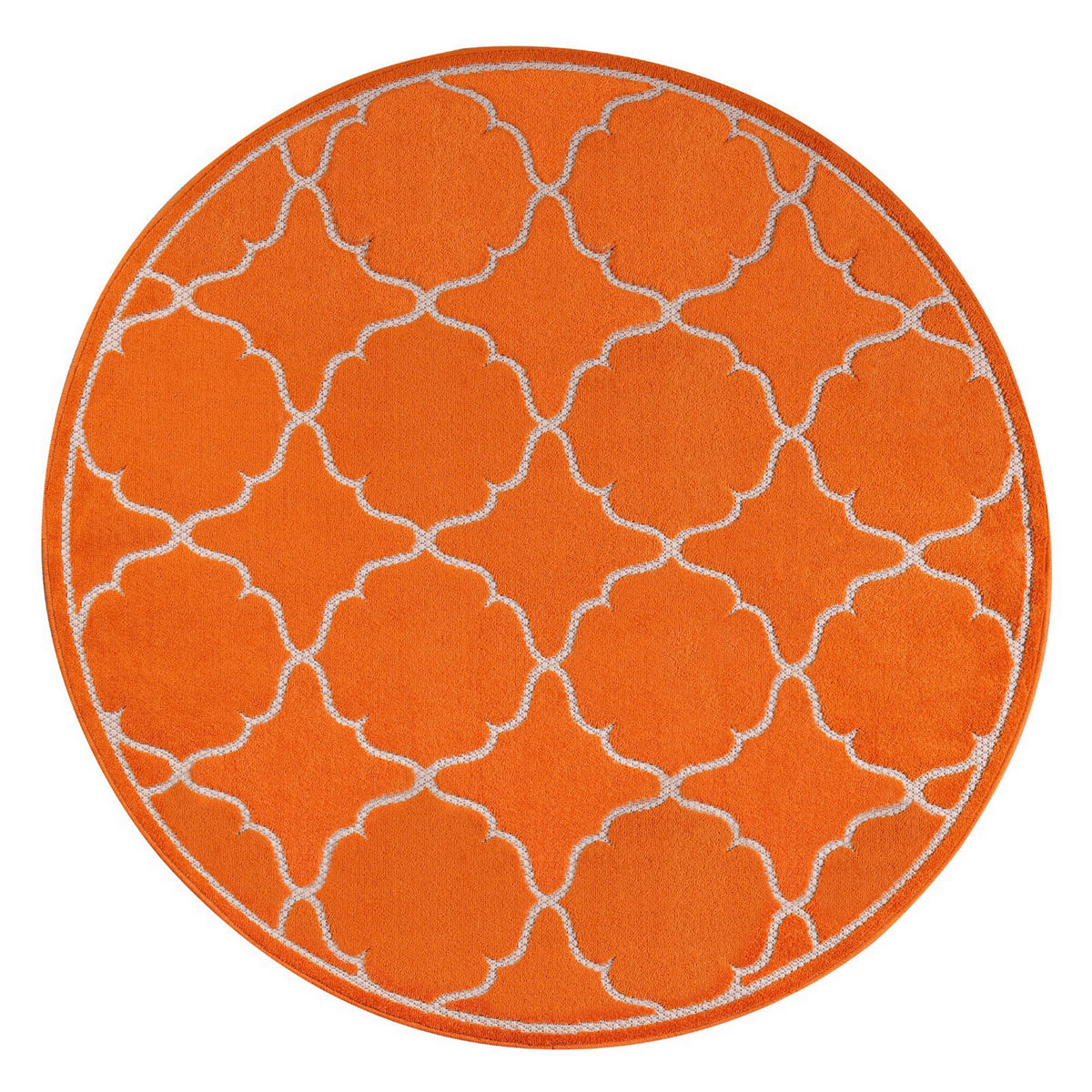 TEPIH ZA UNUTAR./VANJ. UPORAB  150 cm  narančasta  Berlin  - narančasta, Lifestyle, tekstil/plastika (150cm)