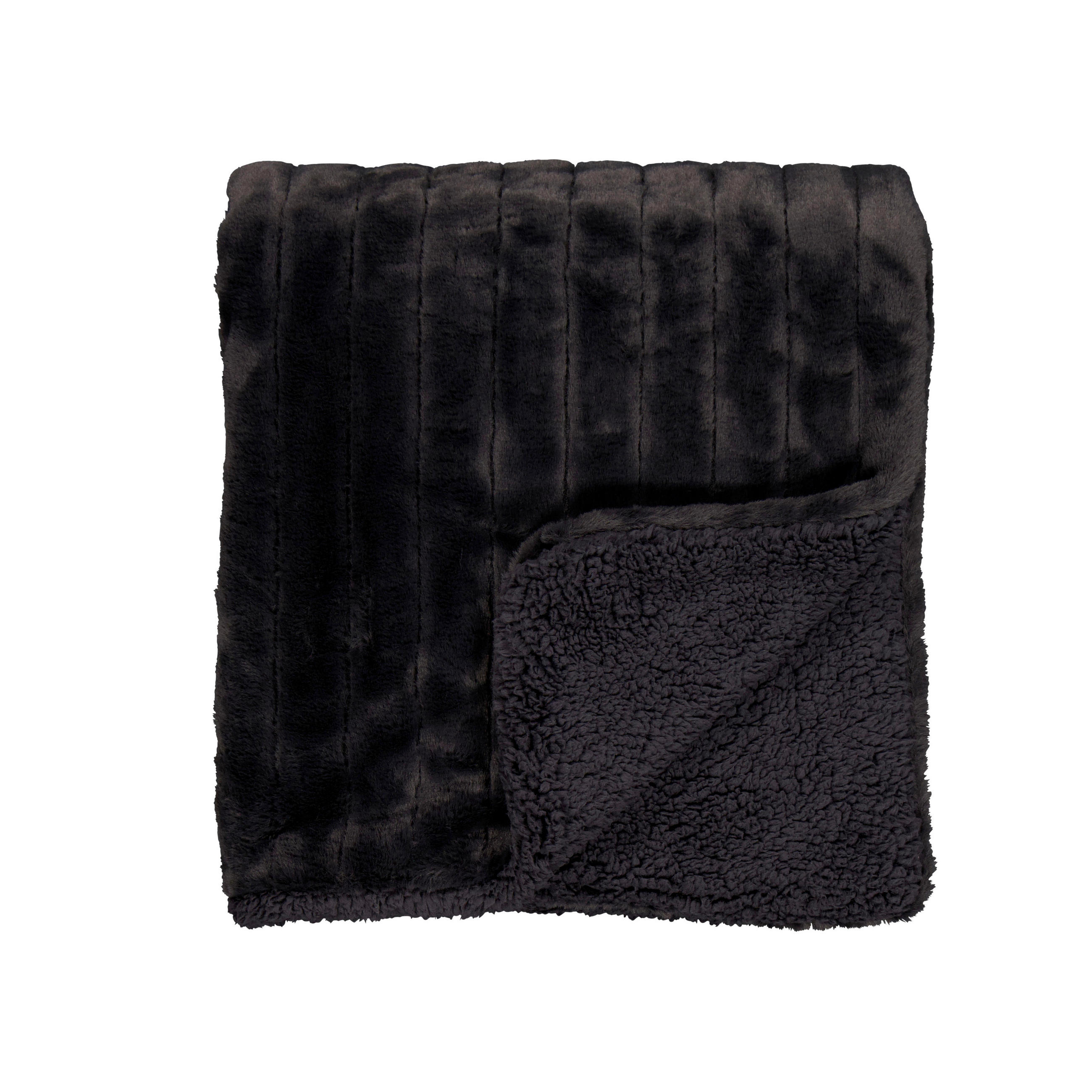 FILT  - mörkgrå, Basics, textil (125/150cm)