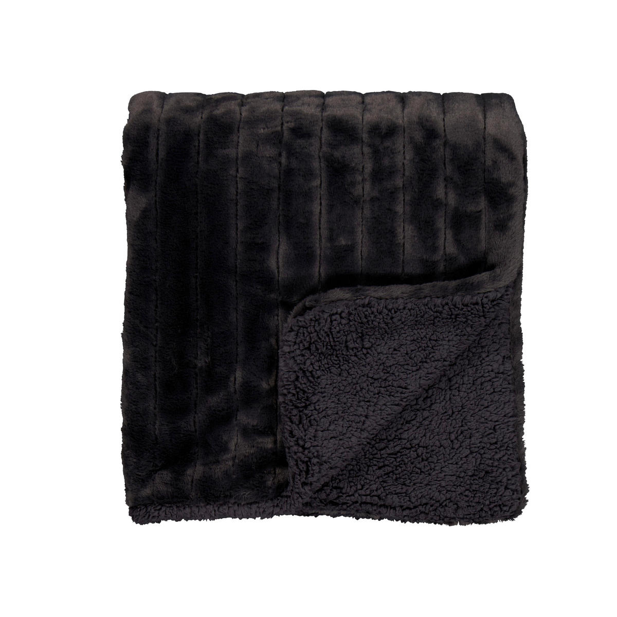 FILT  - mörkgrå, Basics, textil (125/150cm)