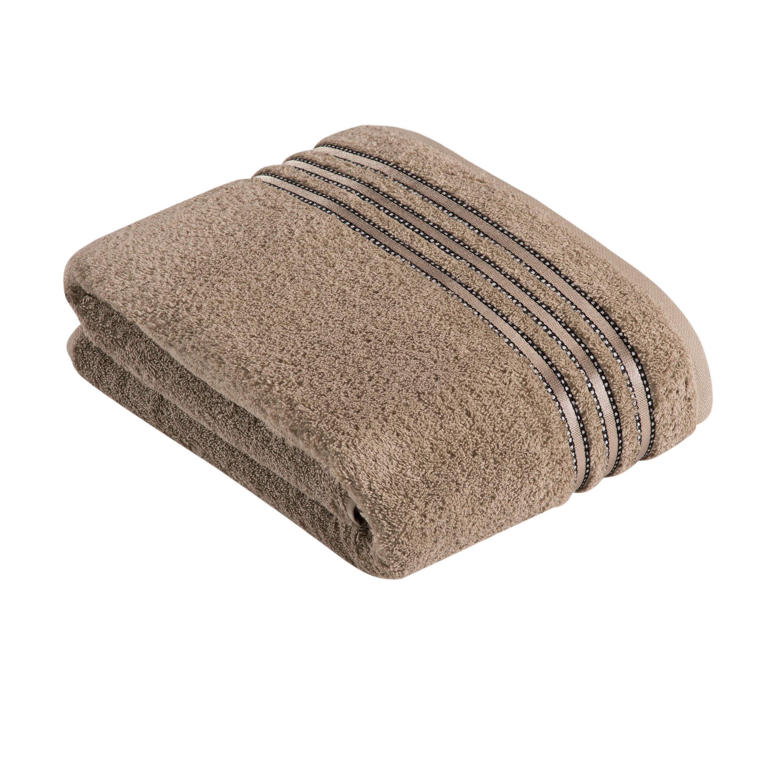 Vossen Badetuch Cult de Luxe Dunkelbraun 150x100 cm