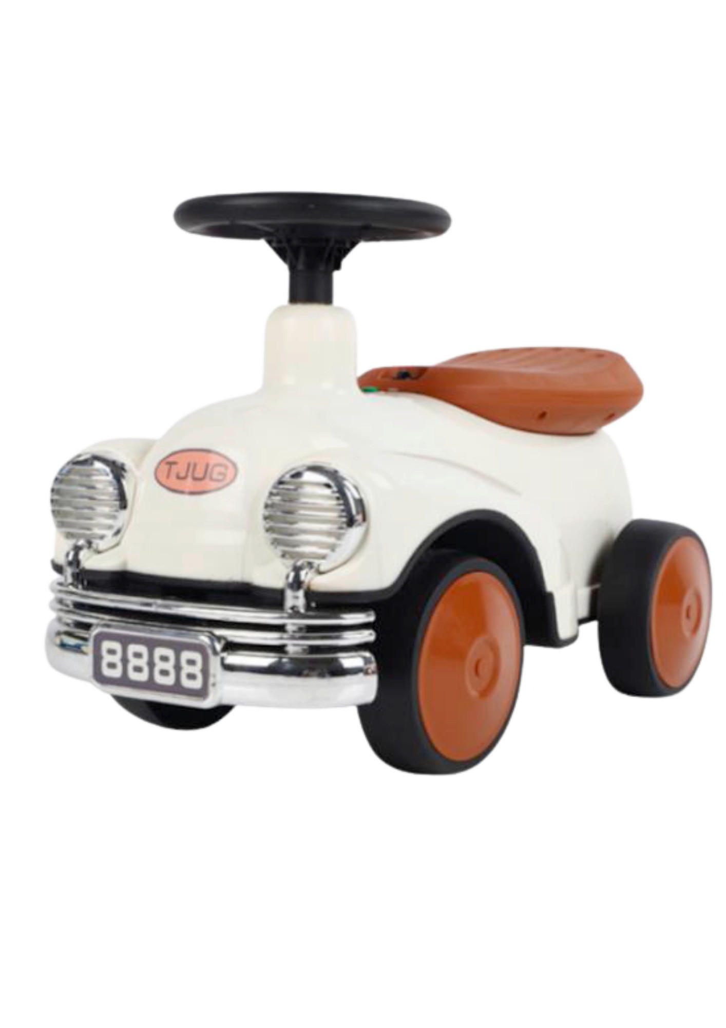 DEČJI AUTOMOBIL - krem, Osnovno, plastika (58/26/39cm)