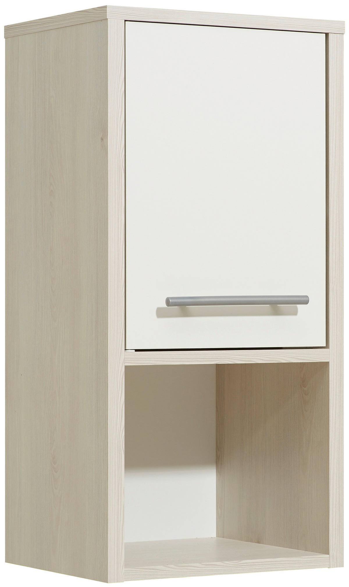 HÄNGESCHRANK 33/68/28 cm  - Alufarben/Weiß, KONVENTIONELL, Holzwerkstoff (33/68/28cm) - Carryhome