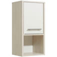 HÄNGESCHRANK 33/68/28 cm  - Alufarben/Weiß, KONVENTIONELL, Holzwerkstoff (33/68/28cm) - Carryhome