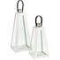 LATERNENSET - Weiß, Basics, Glas/Metall - Ambia Home LATERNENSET - Weiß, Basics, Glas/Metall - Ambia Home