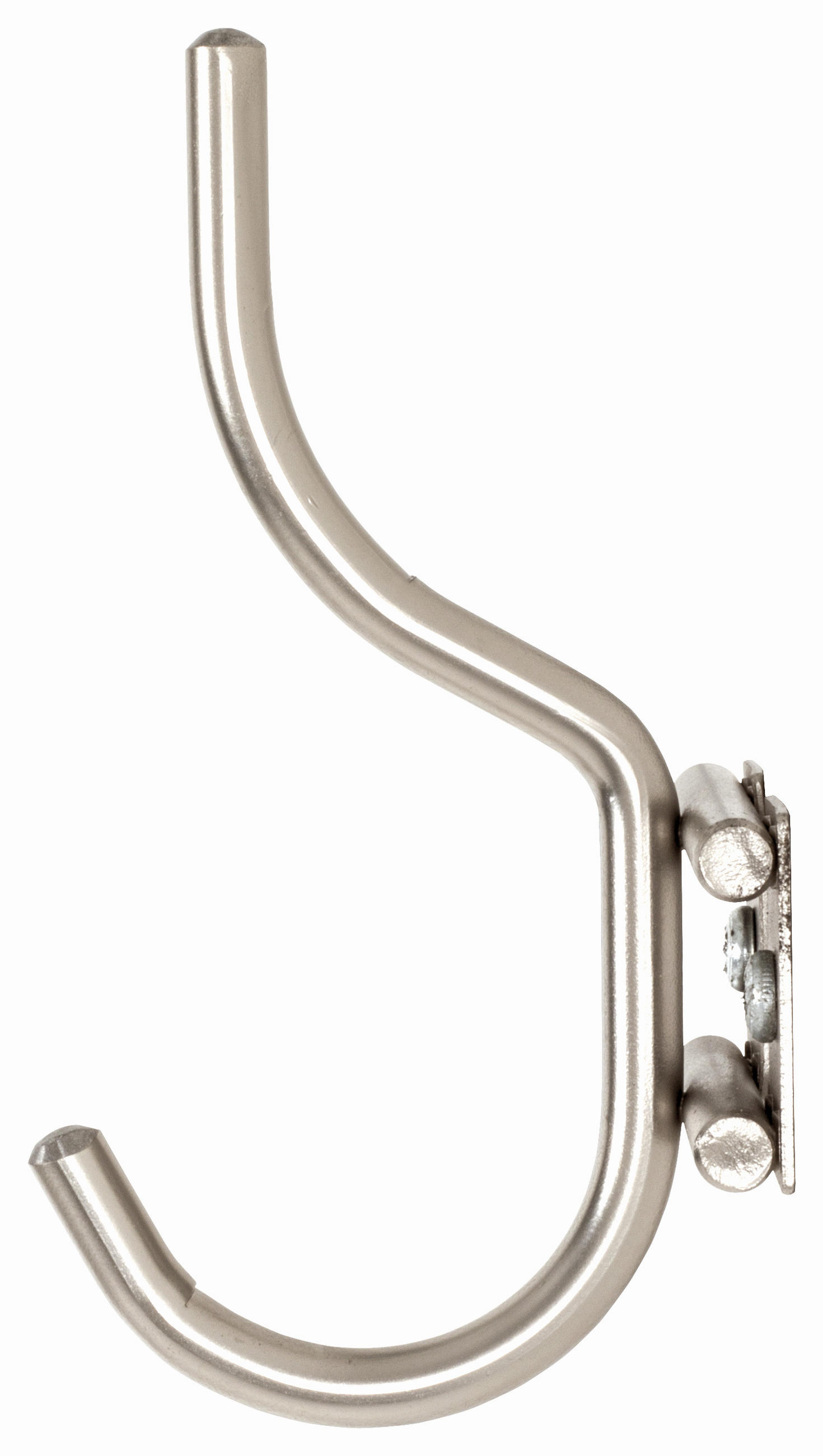 ŠATNÍ LIŠTA - barvy nerez oceli, kov (38/14/8cm) - Xora