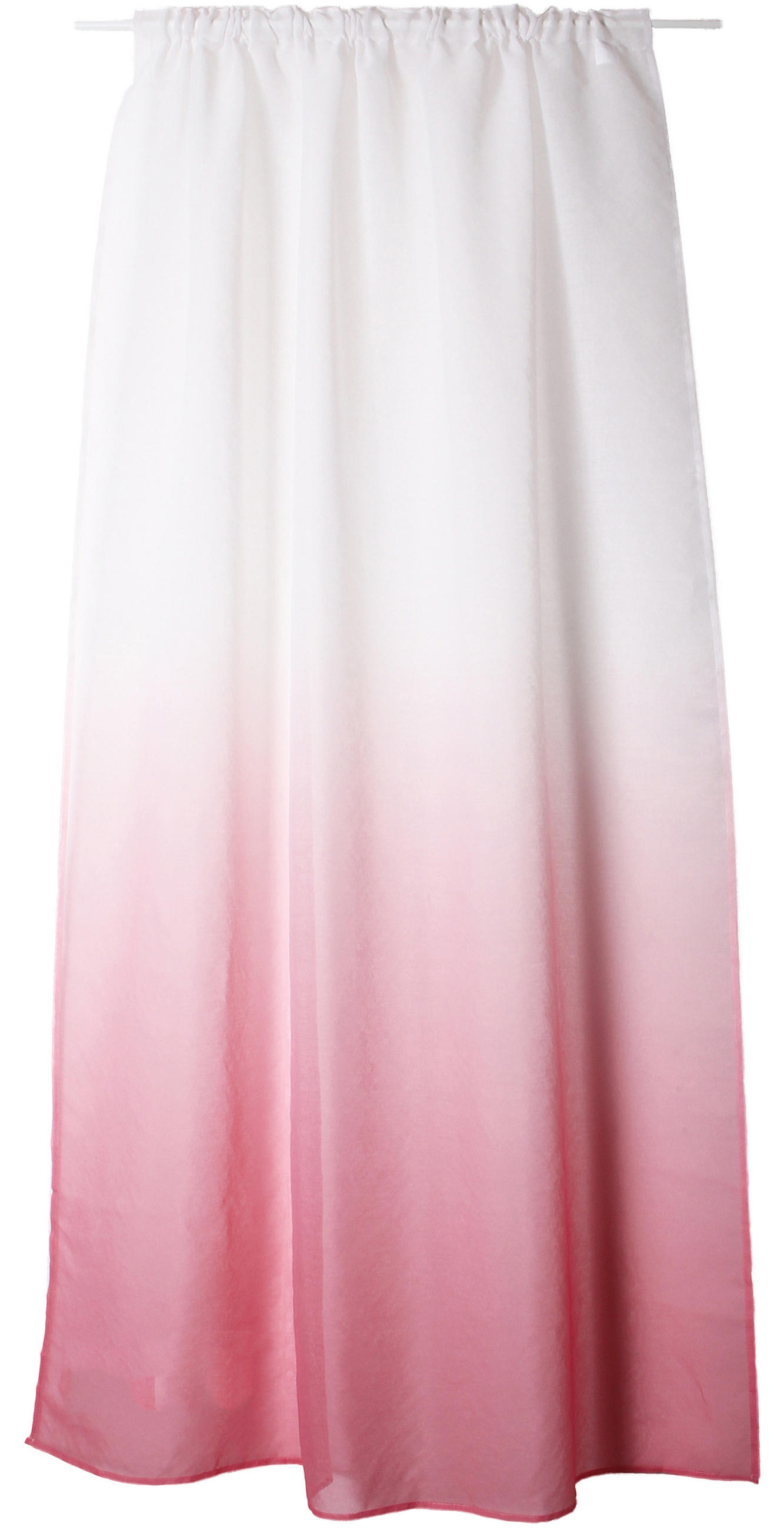 KÉSZFÜGGÖNY  - rózsaszín/fehér, Basics, textil (140/260cm)