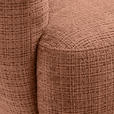 SCHLAFSOFA Chenille Rostfarben  - Rostfarben/Schwarz, KONVENTIONELL, Textil/Metall (228/75/98cm) - Carryhome