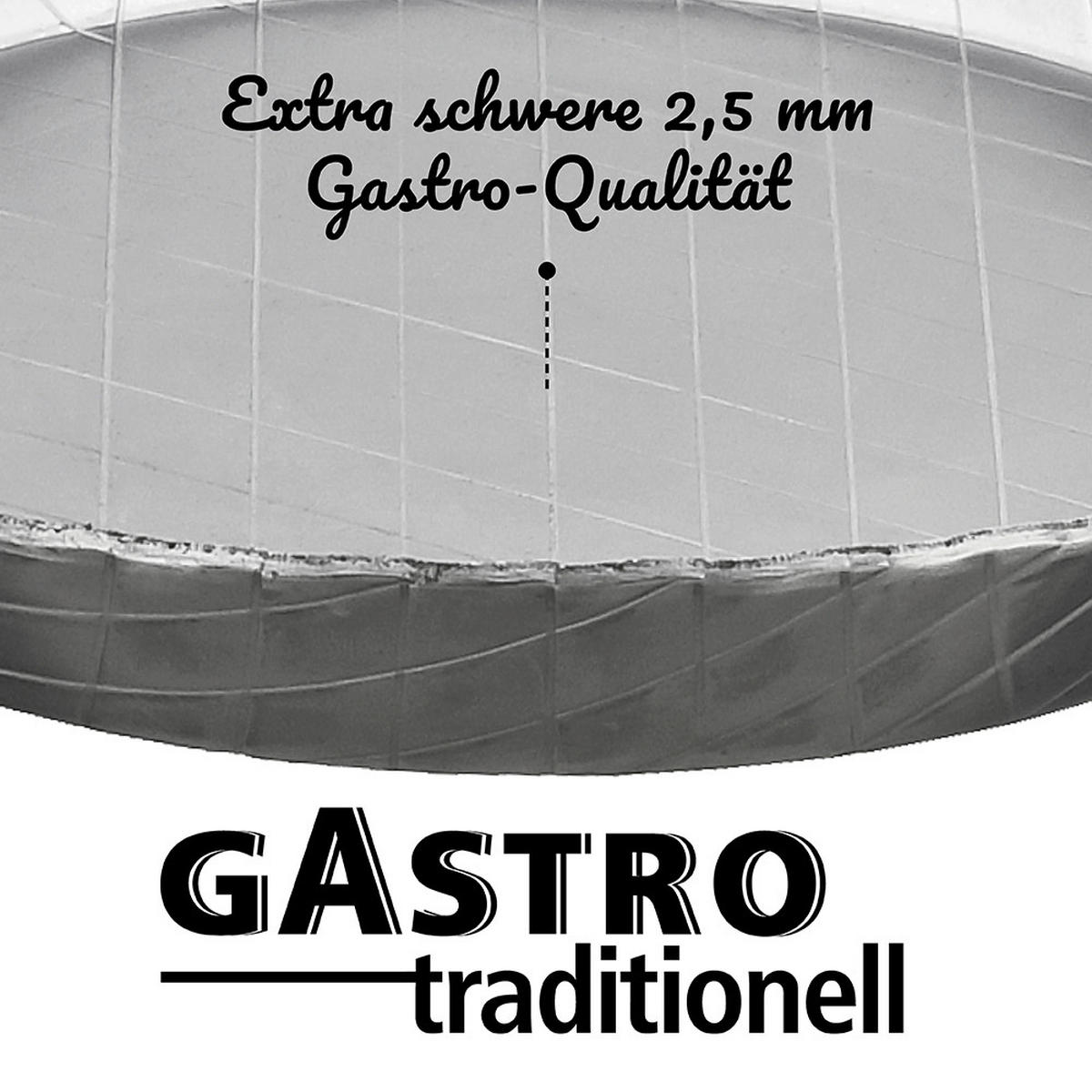 PFANNENSET Eisen geschmiedet 2-teilig  - Silberfarben, Basics, Metall - GSW