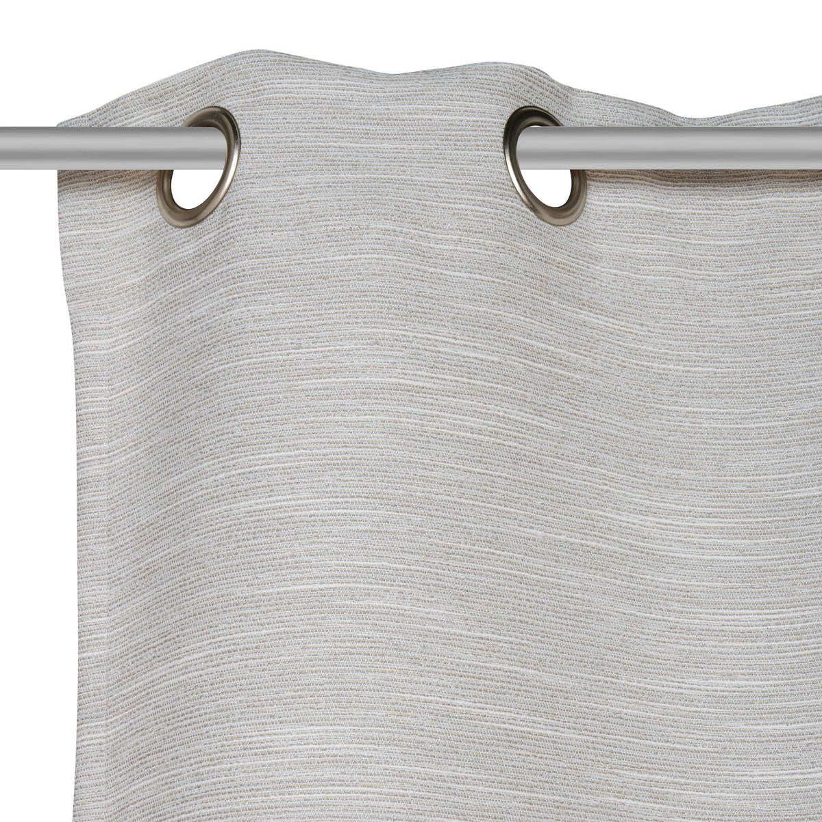 ZÁVES S OČKAMI, nepriehľadné, 140/245 cm - prírodná farba, Basics, textil (140/245cm) - Esposa