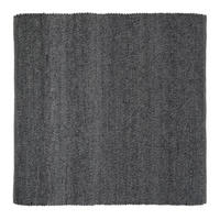 HANDWEBTEPPICH 200/200 cm Helsinki Anthrazit  - Anthrazit, Basics, Textil (200/200cm) - Linea Natura