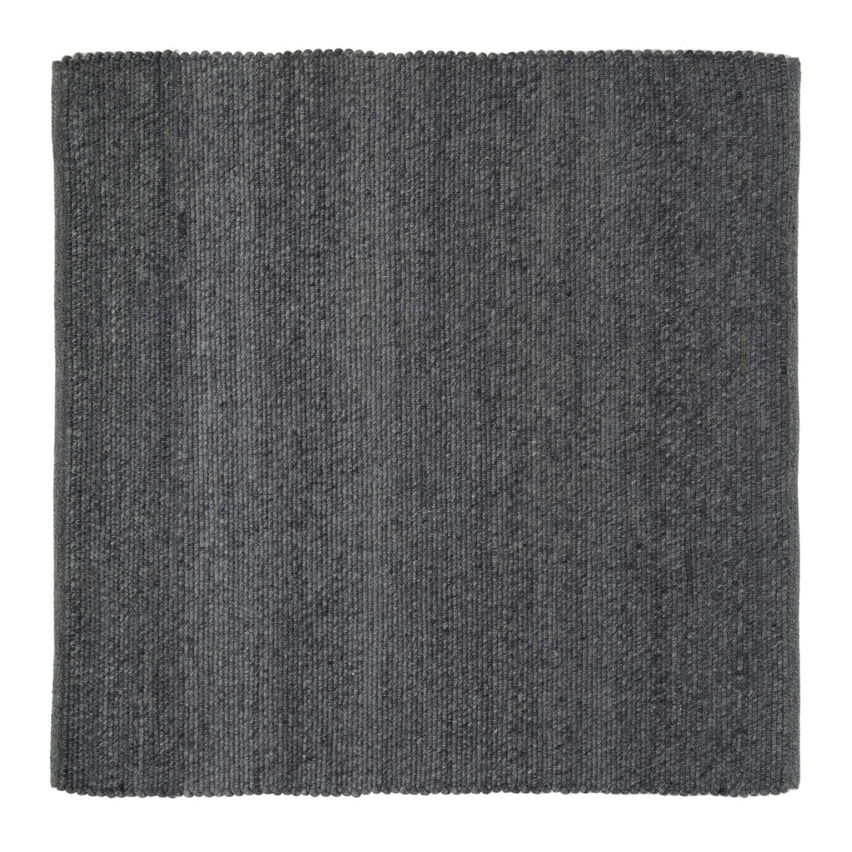 HANDWEBTEPPICH 200/200 cm Helsinki Anthrazit  - Anthrazit, Basics, Textil (200/200cm) - Linea Natura