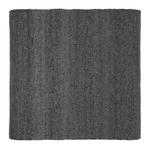 HANDWEBTEPPICH 200/200 cm Helsinki Anthrazit quadratisch  - Anthrazit, Basics, Textil (200/200cm) - Linea Natura