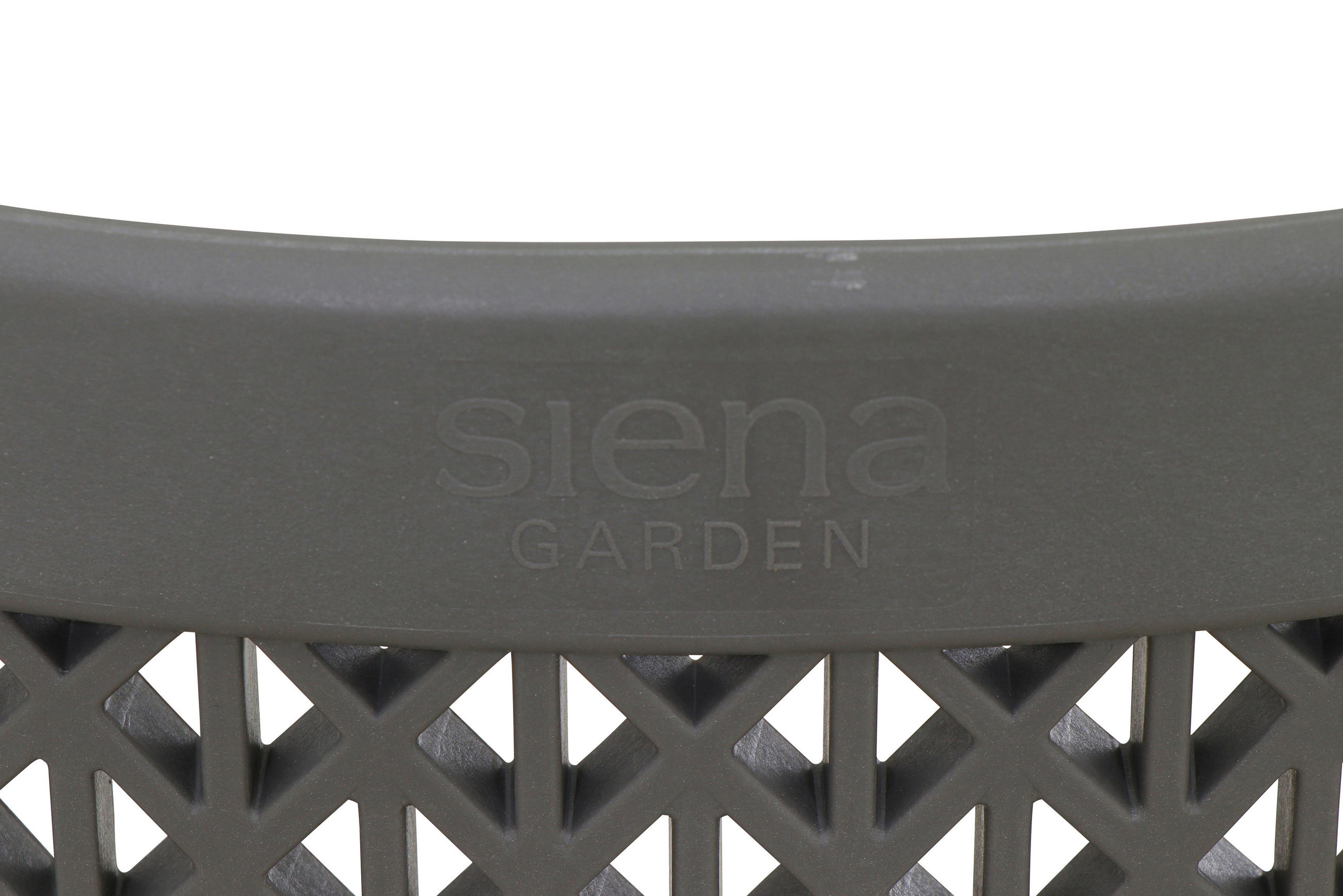GARTENGARNITUR 5-teilig Stahl  - Anthrazit/Grau, Basics, Kunststoff/Metall (70/81/110cm) - Siena Garden