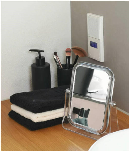 SCHMINKSPIEGEL    18/5,5/21 cm  - Transparent, Basics, Kunststoff (18/5,5/21cm) - Kela