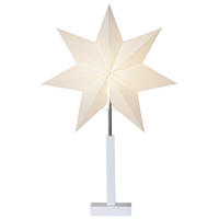 TISCHLEUCHTE 43/15/68 cm   - Weiß, Basics, Holz/Papier (43/15/68cm) - Eglo