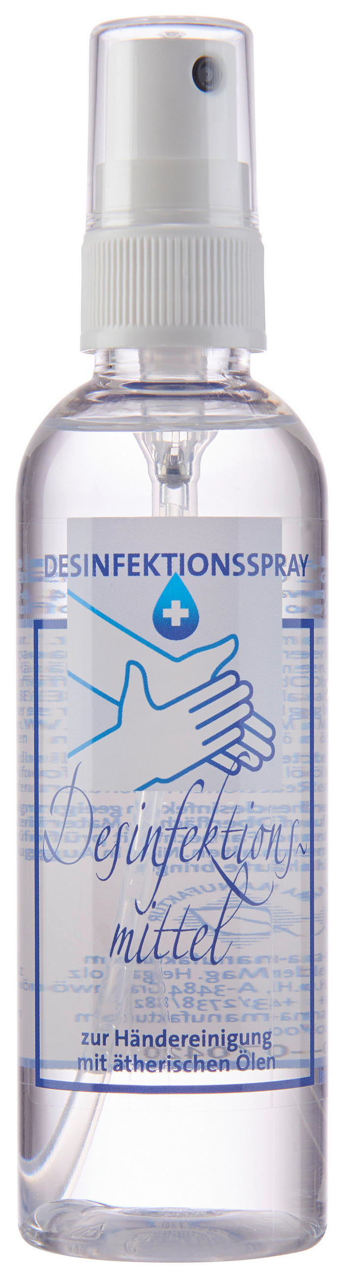 DEZINFEKCE NA RUCE  - přírodní barvy, Konvenční, plast (100ml)