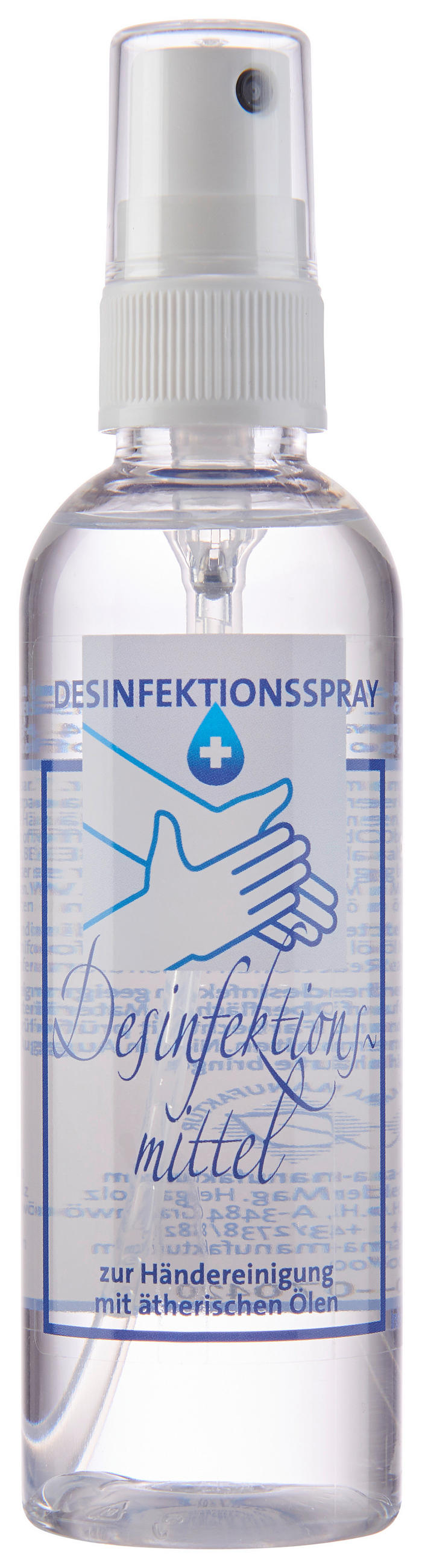 DEZINFEKCE NA RUCE  - přírodní barvy, Konvenční, plast (100ml)