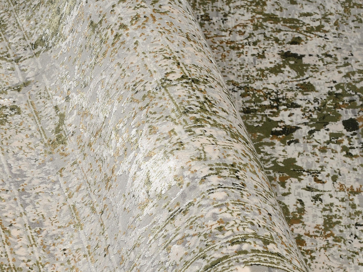 LÄUFER 80/300 cm Avignon Grau, Grün  - Grau/Grün, Design, Textil (80/300cm) - Dieter Knoll