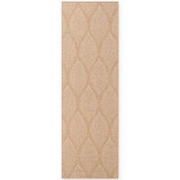 LÄUFER 80/250 cm Duet  - Sandfarben/Weiß, Design, Kunststoff (80/250cm) - Hanse Home