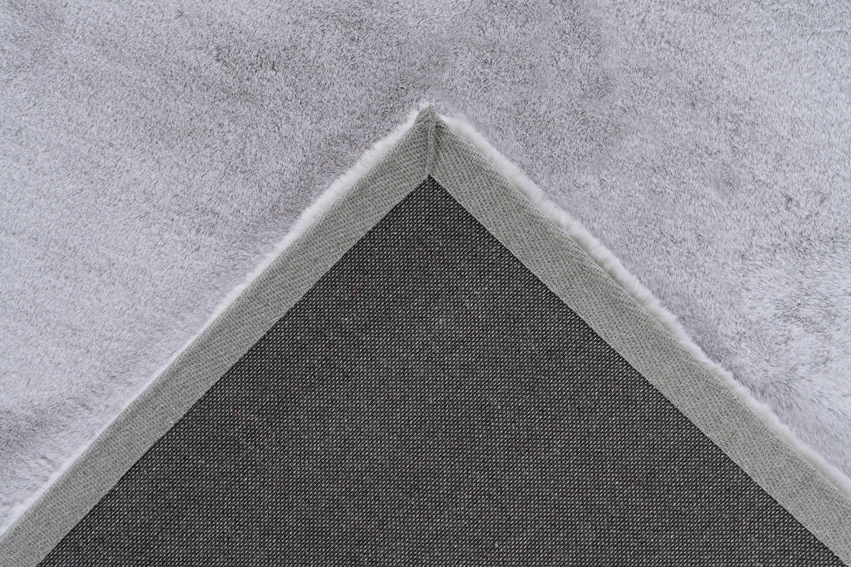 HOCHFLORTEPPICH 160/230 cm Raika 125 Grau / Weiß Grau, Weiß  - Weiß/Grau, KONVENTIONELL, Textil (160/230cm)