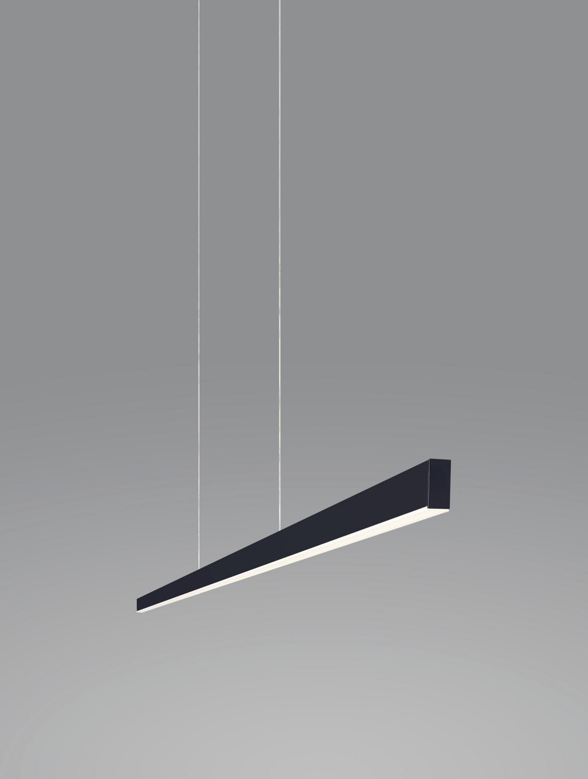 LED-HÄNGELEUCHTE 151/3/200 cm    - Schwarz, Design, Metall (151/3/200cm) - Helestra
