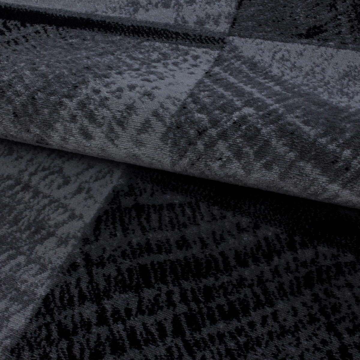VÄVD MATTA 200/290 cm Plus 8003  - svart, Design, textil (200/290cm) - Novel