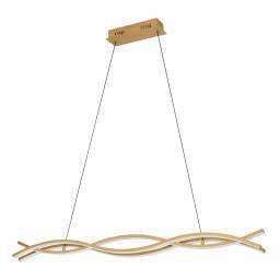 ZÁVĚSNÉ SVÍTIDLO,  6/120/90 cm - bílá/světle hnědá, Basics, kov/plast (6/120/90cm)