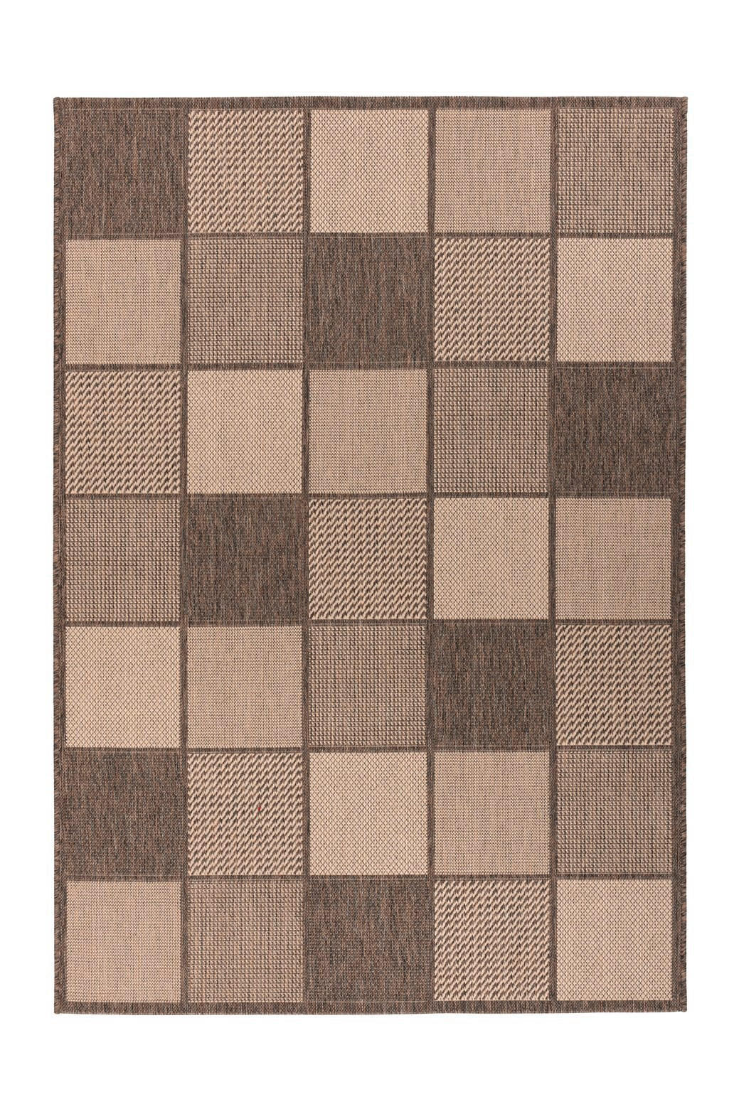 FLACHWEBETEPPICH 200/290 cm Splash 400 Braun / Creme Braun, Creme  - Creme/Braun, KONVENTIONELL, Textil (200/290cm)