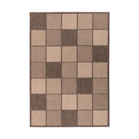 FLACHWEBETEPPICH 120/170 cm Splash 400 Braun / Creme Braun, Creme  - Creme/Braun, KONVENTIONELL, Textil (120/170cm)