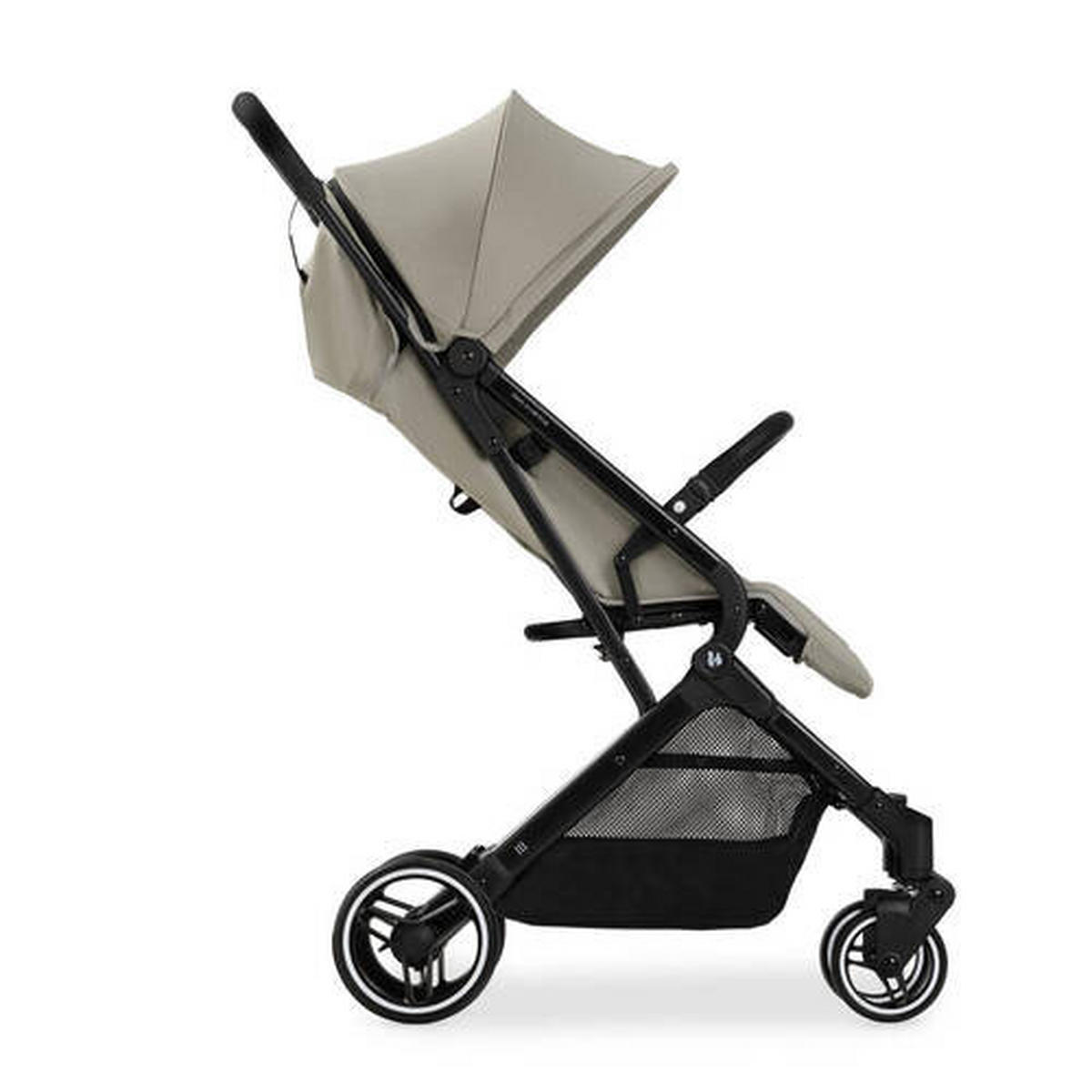 BUGGY TRAVEL N CARE PLUS  - Schwarz/Olivgrün, Basics, Metall (81/51,5/105cm) - Hauck