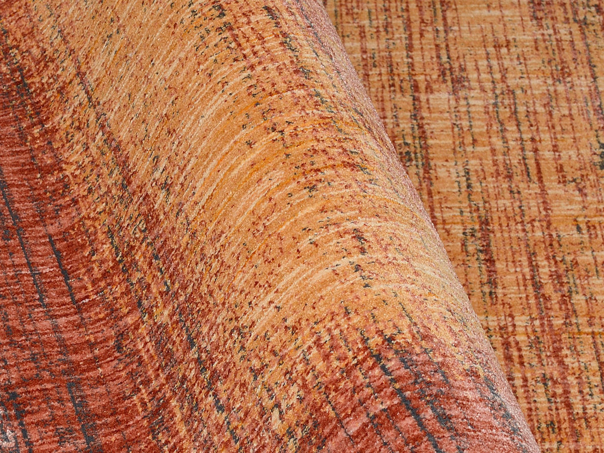 WEBTEPPICH 80/150 cm Orange  - Orange, Design, Textil (80/150cm) - Musterring