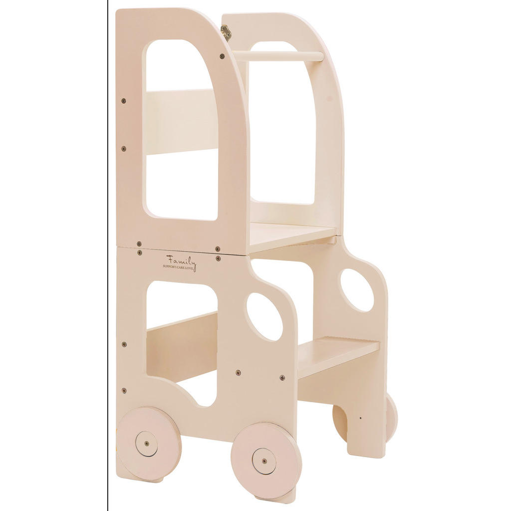 Kombihochstuhl Car Step Stool lackiert