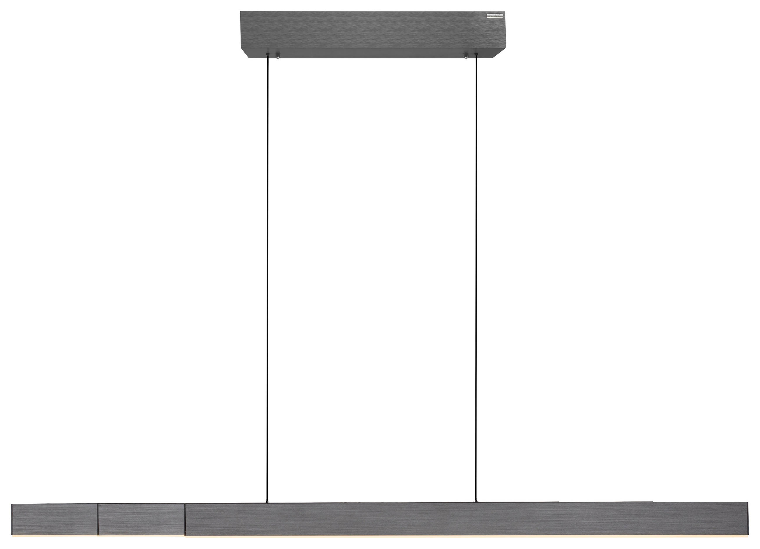 LED-HÄNGELEUCHTE Pure-Moto-Rise 205/135/1275 cm  - Anthrazit, Design, Kunststoff/Metall (205/135/1275cm) - Neuhaus PURE