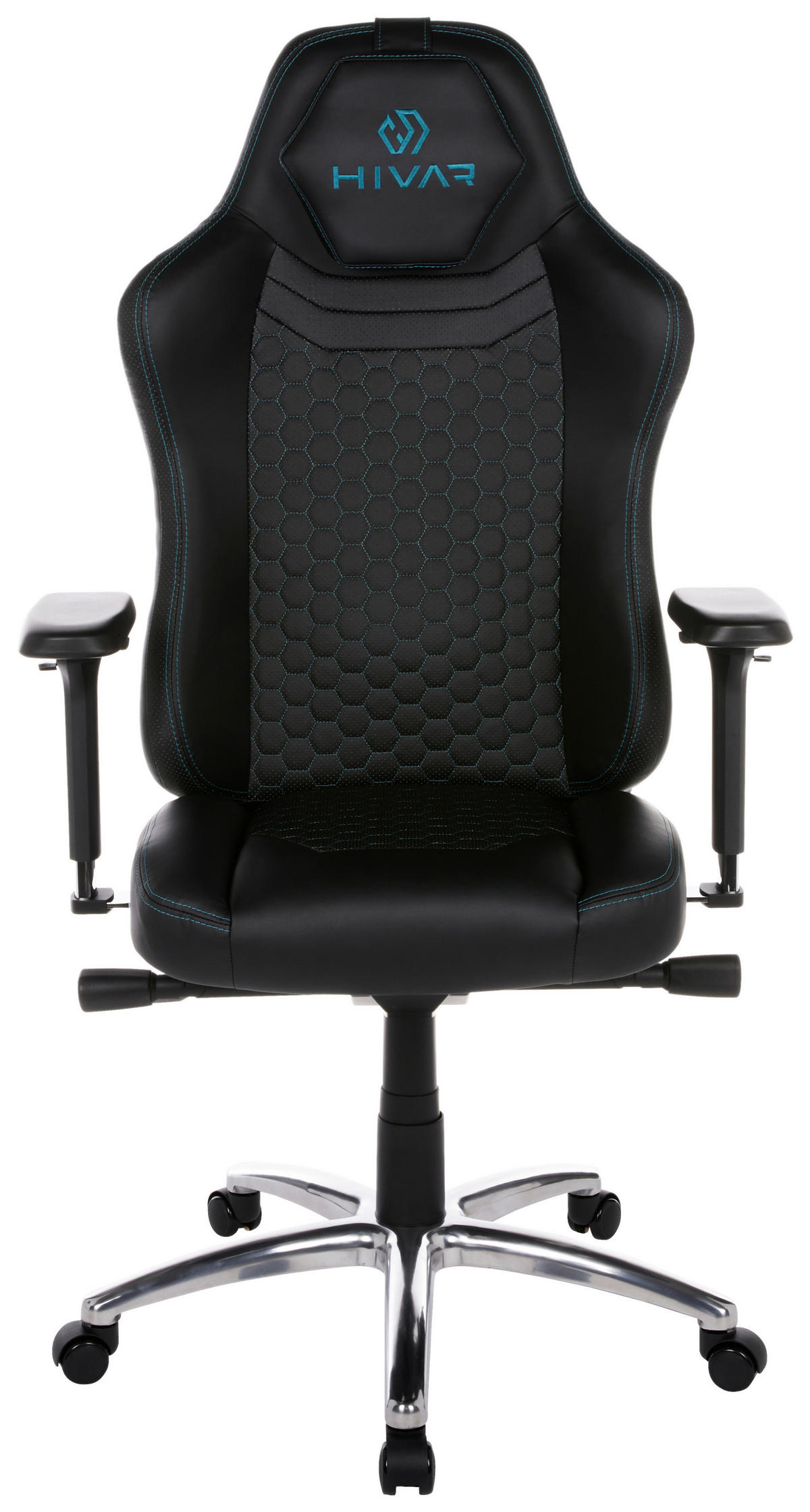 ORBICAL Onyx Silver Schwarz, Silberfarben, Türkis Metall, Textil   - Türkis/Silberfarben, LIFESTYLE, Textil/Metall (79/142/77cm) - HIVAR