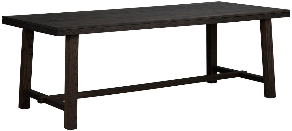 MATBORD i trä 220/95/76 cm   - mörkbrun, Klassisk, trä (220/95/76cm) - Rowico