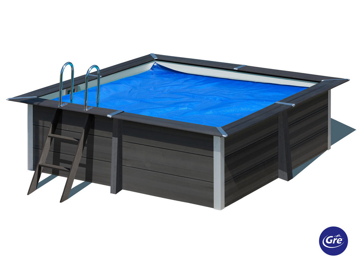 POOLABDECKPLANE 275/275 cm  - Blau, KONVENTIONELL, Kunststoff (275/275cm) - Gre