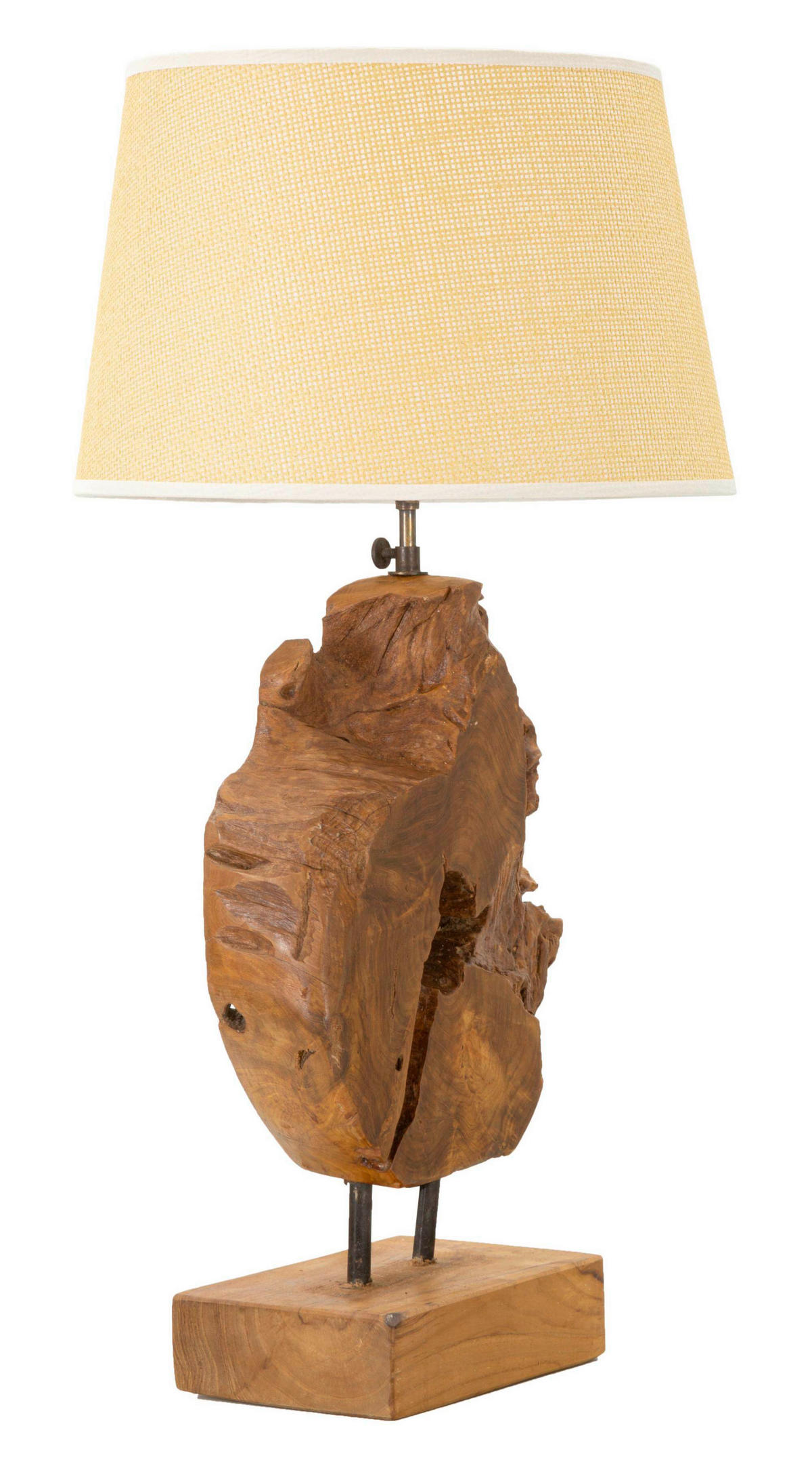 TISCHLEUCHTE   - Braun, Basics, Holz (35/69/35cm)