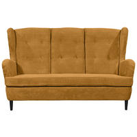KÖKSSOFFA i manchester gul  - svart/gul, Klassisk, trä/textil (176/103/98cm) - MID.YOU