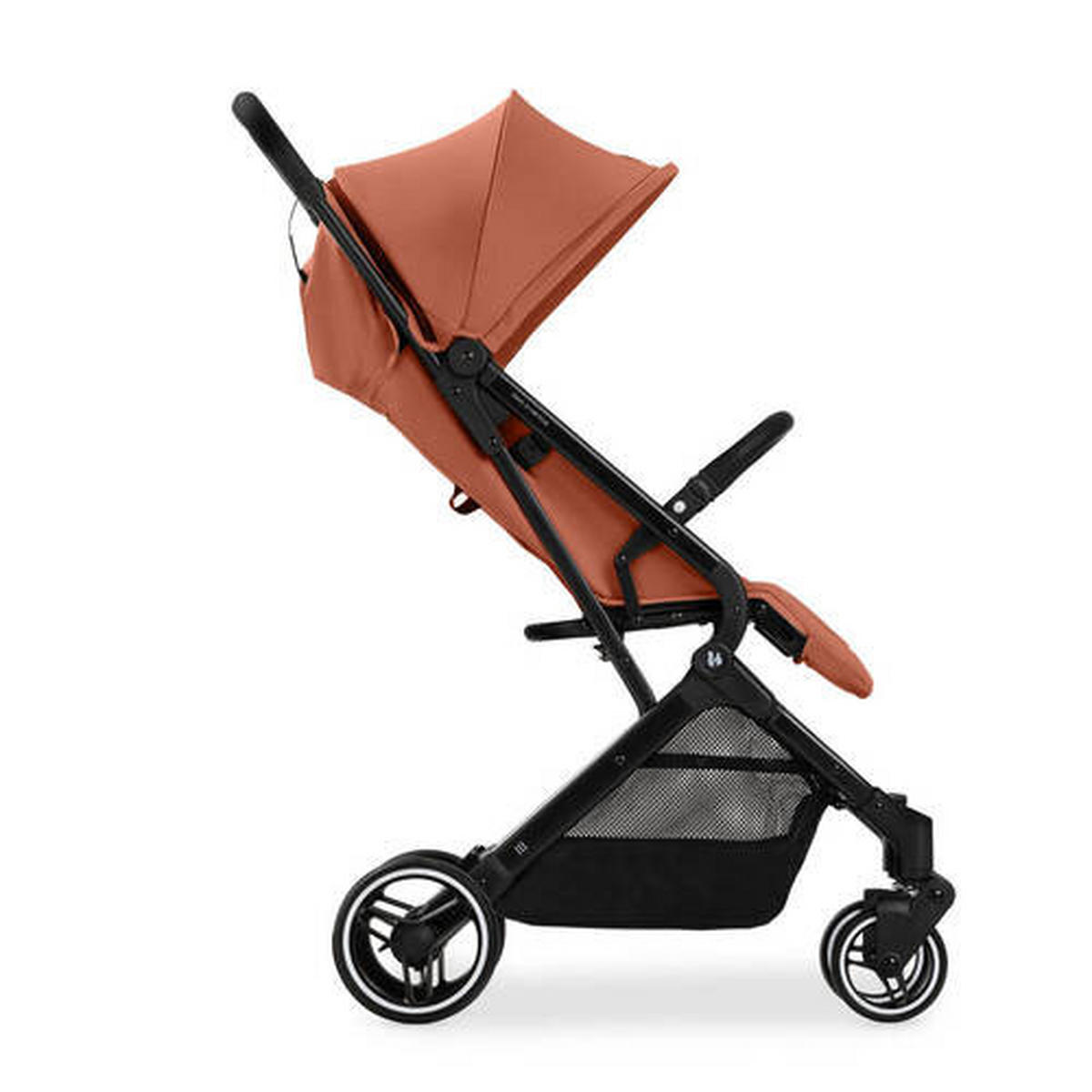 BUGGY TRAVEL N CARE PLUS  - Rostfarben/Schwarz, Basics, Textil/Metall (81/51,5/105cm) - Hauck