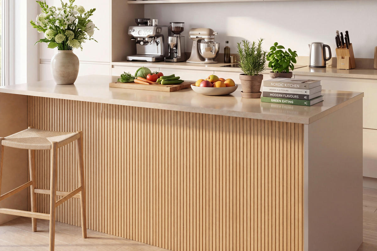 AKUSTIKPANEEL Lean  - Eichefarben/Beige, KONVENTIONELL, Holz/Kunststoff (120/28/1.6cm) - Novel