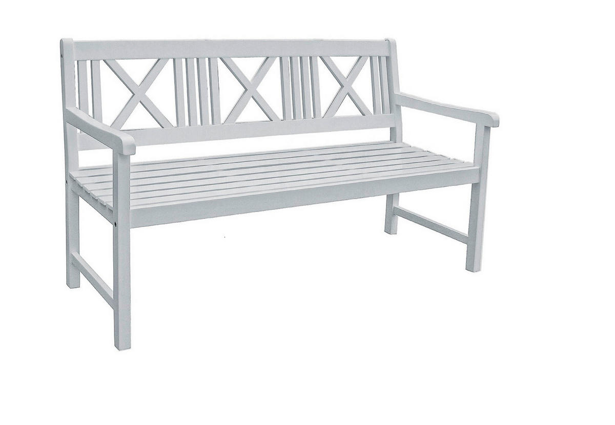 GARTENBANK 154/89/59 cm Eukalyptusholz   - Basics, Holz (154/89/59cm) - Gardenson